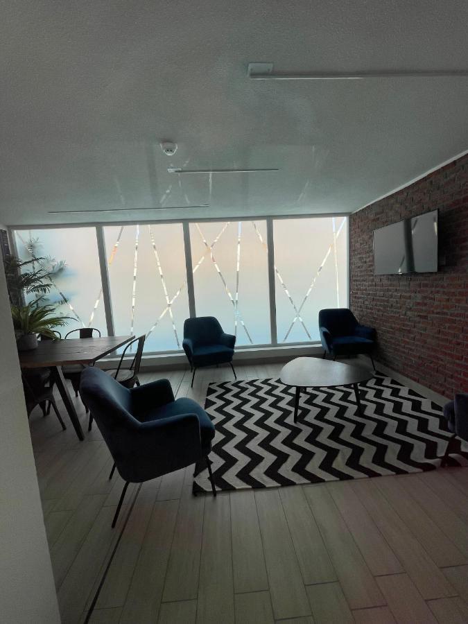 Apartamento En Santiago Centro Cerca De Movistar Arena, Caupolican ภายนอก รูปภาพ
