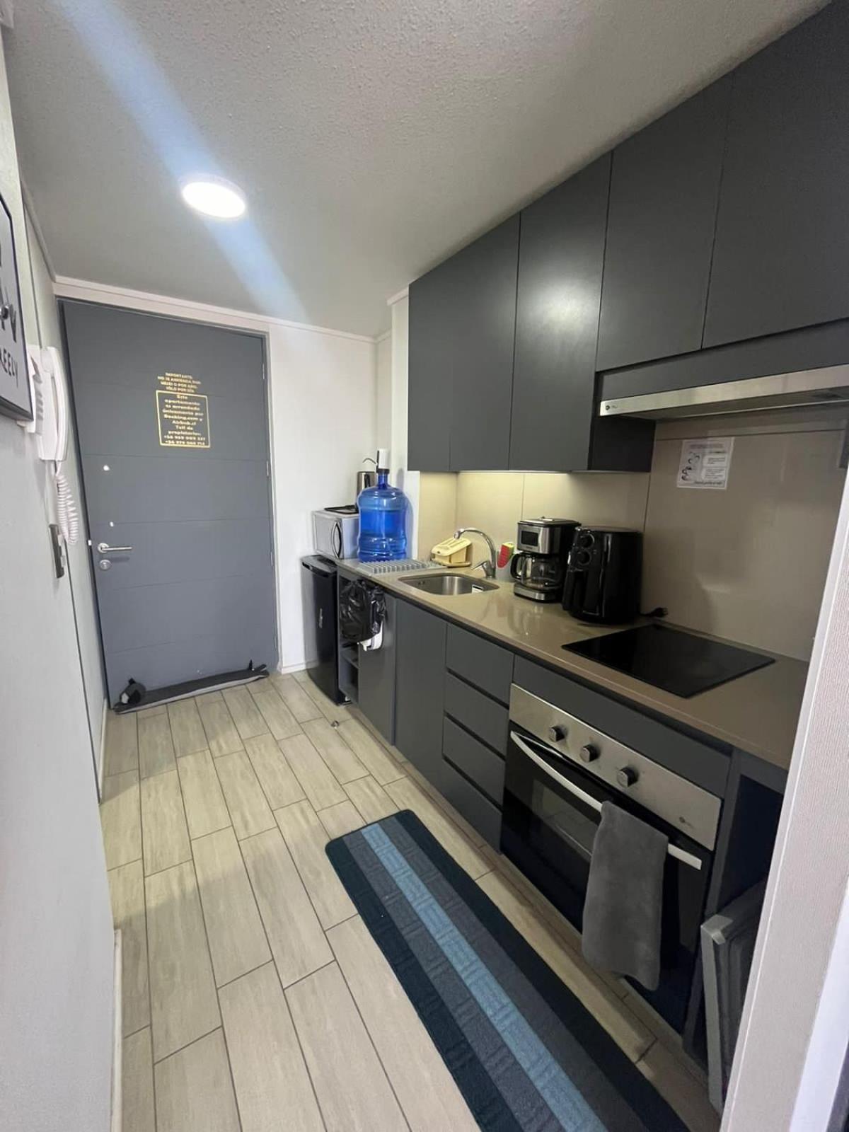 Apartamento En Santiago Centro Cerca De Movistar Arena, Caupolican ภายนอก รูปภาพ